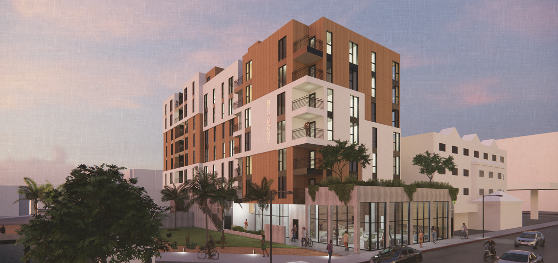 60 apartments and retail proposed at 315 N. Vermont Avenue